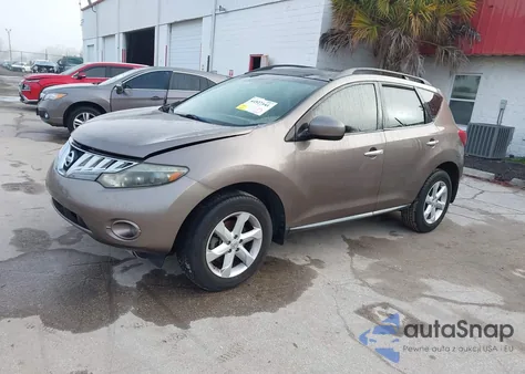 2009 Nissan Murano Sl from USA, damaged, VIN JN8AZ18W09W138547